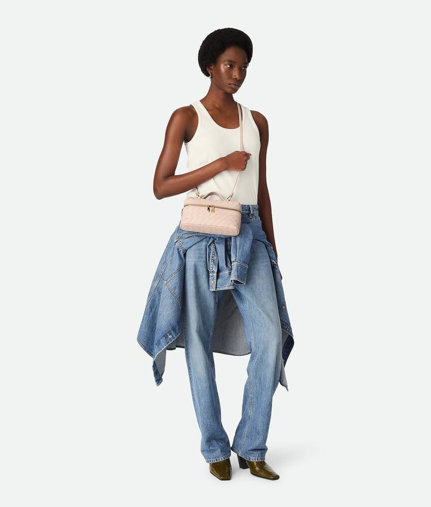 Pauline Woven Vanity Bag - Nocturnal